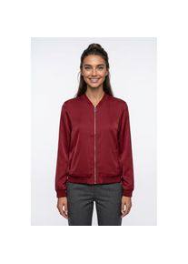 V&eacute;ro Moda Vero Moda, Unisex, Bomberjacke &raquo;VMCOCO L/S BOMBER NOOS&laquo; Materialmix, biking rot, S, &Uuml;bergangsjacke von Vero Moda