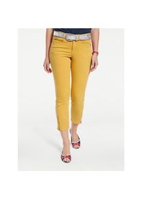 Heine, Unisex, Heine 3/4-Hose, senfgelb, 46, Normalgr&ouml;ssen, Figurbetonte R&ouml;hre