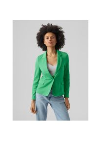 V&eacute;ro Moda Vero Moda, Unisex, Jerseyblazer &raquo;VMJULIA LS BLAZER JRS NOOS&laquo; Materialmix, regular fit, bright gr&uuml;n, 34 (XS), Blazer von Vero Moda