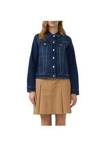 s.Oliver, Unisex, s.Oliver Jeansblazer mit Taschen, blau, 46, Jeans Jacke von s.Oliver Red Label