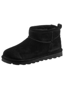 Bearpaw, Unisex, Winterboots &raquo;SHORTY&laquo; Winterstiefel, Schlupfstiefel mit herausnehmbarer Innensohle, schwarz, 38, Klassische Winterboots mit kurzem 
