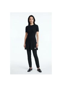 Calvin Klein Jeans, Unisex, Minikleid Ohne Tasche Figurbetonte Passform mit Rundhalsausschnitt, schwarz, XXL (46), N-Gr, Kleid von Calvin Klein Jeans 