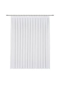 Esposa Tagesvorhang , Naturfarben , Textil , Uni , 300x145 cm , AZO-frei, Bsci, Oeko-Tex&reg; Standard 100 , f&uuml;r Stange und Schiene geeignet, mit Kombiband , Heimtextilien, Vorh&auml;nge, Fertigvorh&auml;nge, Tagesvorh&auml;nge