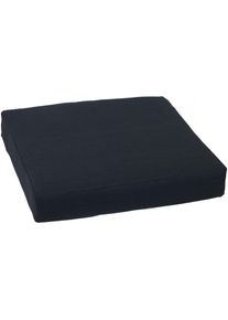 Gardenson Loungekissen , Anthrazit , Textil , Uni , F&uuml;llung: Schaumstoff , 70x8x70 cm , formstabil, f&uuml;r den Aussenbereich geeignet, UV-best&auml;ndig , Gartenm&ouml;bel, Gartenkissen & Auflagen