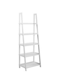 CARRYHOME Regalelement , Weiss , Holzwerkstoff , 5 F&auml;cher , 63x180x40 cm , Reach , Wohnzimmer, Regal, B&uuml;cherregale