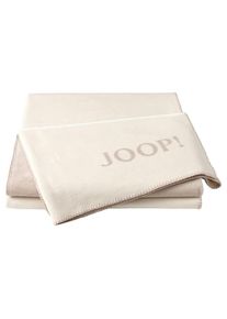 JOOP! Wohndecke , Textil , Uni , 150x200 cm , Made in Germany , Kettelrand, pflegeleicht, Double face , Heimtextilien, Wohntextilien, Decken, Kuscheldecke