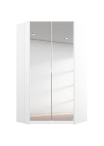 Rauch, Rauch Eckkleiderschrank &raquo;Kleiderschrank Eckschrank Schrank Garderobe Ankleide MEMPHIS&laquo; Schenkelmass: 87x74 oder 119x106 cm, H&ouml;he 210 cm, 