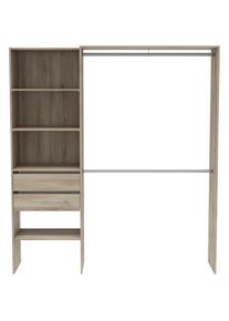 Demeyere Group, Demeyere Group Garderobenschrank &raquo;LIMA Schrankinneneinrichtung&laquo; Schranksystem, kronberg eich, Holzwerkstoff, B/H/T: 184,5 cm x 204,5 