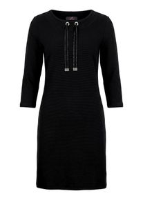 Emilia Lay - Jersey-Kleid, schwarz, Gr. 54, Baumwolle
