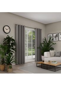 Neutex for you!, Neutex for you! Verdunkelungsvorhang &raquo;INSULA&laquo; &Ouml;sen 1 Stk. tlg. Uni-Dimout f&uuml;r starke Verdunklung, nach Mass, taupe, Polyester