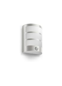 Philips, Aussen-Wandleuchte &raquo;2700K Inox&laquo; Warmweiss, grau