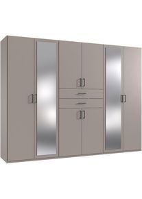 wimex, Kleiderschrank &raquo;Diver Dreht&uuml;renschrank mit Spiegel, in der Breite 270cm&laquo; Bestseller Schlafzimmerschrank wahlweise 3 Innenausstattungen, 