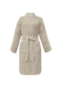 Tom Tailor HOME, Tom Tailor HOME Bademantel &raquo;Kimono COLOR BATH&laquo;, sunny sand, Frottier