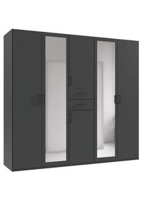 wimex, Kleiderschrank &raquo;Diver Dreht&uuml;renschrank mit Spiegel, in der Breite: 225cm&laquo; Bestseller Schlafzimmerschrank wahlweise 3 Innenausstattungen, 
