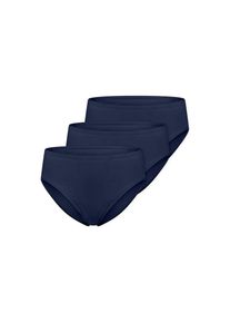 Schiesser, Unisex, Slip &raquo;Essentials&laquo; mit perfekter Passform, 801, admiral, 36, Slips f&uuml;r Unisex im Praktischen Dreierpack von Schiesser
