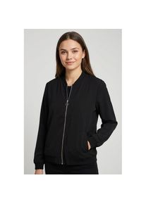 V&eacute;ro Moda Vero Moda, Unisex, Kurzjacke &raquo;VMCONNY, leichte Jacke f&uuml;r den &Uuml;bergang&laquo; seitliche Eingrifftaschen, Rippb&uuml;ndchen, schwarz, L, Leichter Blouson von Vero 