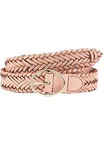 Lascana, Unisex, Lascana Lederg&uuml;rtel &raquo;H&uuml;ftg&uuml;rtel, Flechtg&uuml;rtel, Anzugg&uuml;rtel, Hoseng&uuml;rtel, G&uuml;rtel&laquo; aus Leder im klassischen Look f&uuml;r Jeans & Kleider, 