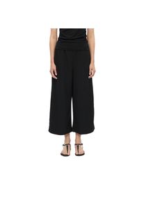 s.Oliver, Unisex, s.Oliver Stoffhose 7/8- Aommerhose mit weitem Bein, schwarz, 42, N-Gr, Hose von s.Oliver Red Label