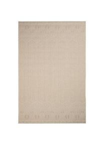 Novel Outdoorteppich , Beige , Textil , Struktur , rechteckig , 120x170 cm , Oeko-Tex&reg; Standard 100 , f&uuml;r Fussbodenheizung geeignet, In verschiedenen Gr&ouml;ssen erh&auml;ltlich, lichtunempfindlich, pflegeleicht , Teppiche & B&ouml;den, Teppich, Outdoorteppich
