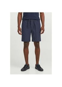 Jack & Jones Jack & Jones, Unisex, Jogginghose &raquo;JPSTJAIDEN RIVIERA TEXTURE SHORT REG&laquo; mit elastischem Bund, sky captain, S, N-Gr, Bequeme Sweatshort von Jack & 