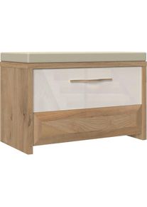 GOODproduct Banc &agrave; chaussures &raquo;Gala&laquo; rev&ecirc;tement UV de haute qualit&eacute;, avec coussin d'assise, largeur 70cm