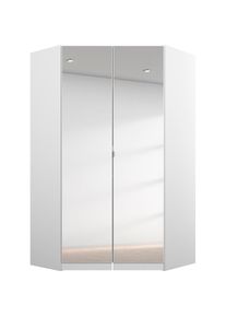 Rauch, Rauch Eckkleiderschrank &raquo;Kleiderschrank Schrank Garderobe Garderobenschrank Eckschrank HOMBURG&laquo; Schenkelmass: 117x104 cm, H&ouml;he: 197 cm, voll 