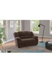 Cotta, COTTA 2-Sitzer &raquo;Casino Sofa, mit extra breiten Armlehnen, B: 159 cm&laquo; Polstergarnitur, auch als Set erh&auml;ltlich, chocolate, 100% Polyester, B/H/T