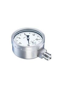 Bourdon Bourdon G 1/2 Bottom Pressure Gauge, 100 mm, 10 bar - MEX5-D30.B22