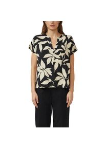 s.Oliver, Unisex, s.Oliver Kurzarmshirt Sommer-Tunika mit floralem Muster, schwarz aop, 34, Shirt von s.Oliver Red Label