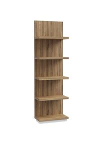 FORTE, FORTE Wandboard &raquo;Lewisville&laquo;, secret grau, valencia eiche, Holzwerkstoff, B/H/T: 60 cm x 194,6 cm x 29,6 cm