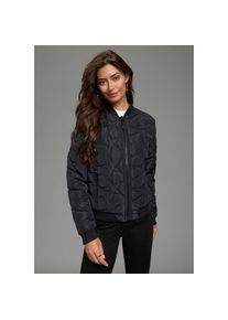 Bruno Banani, Unisex, Blouson mit durchgehendem Reissverschluss, mit Reissverschlusstaschen, schwarz, 48, Blouson von Bruno Banani f&uuml;r einen l&auml;ssigen 