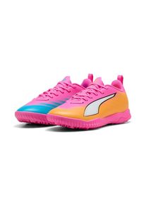 Puma, Unisex, Puma Fussballschuh &raquo;ULTRA 6 PLAY TT JR&laquo; f&uuml;r Kunstrasen und harte Naturb&ouml;den, leichtes Funktions-Mesh, poison pink, Puma wei&szlig;, sun stream