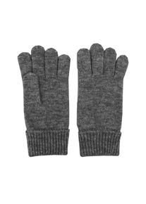 MaxiMo, Unisex, MaxiMo Strickhandschuhe Fingerhandschuhe, extra lange Strickb&uuml;ndchen, unifarben, carbon, meliert, 4/5, Strickhandschuhe von MaxiMo