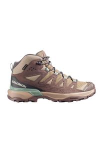 Salomon Damen X Ultra 360 Leather Mid GTX beige 40.0