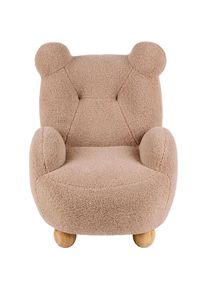 Jimmylee Kindersessel , Cappuccino , Textil , B&auml;r , F&uuml;llung: Schaumstoff , 53x63x50 cm , AZO-frei, EN 71 , Baby- und Kinderm&ouml;bel, Babyzimmer, Kindersessel & Kindertische