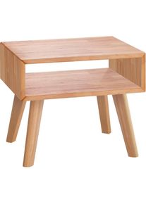 Hasena, Hasena Nachttisch &raquo;Jaca&laquo;, natur, natur, Kernbuche massiv, B/H/T: 50 cm x 42 cm x 41 cm