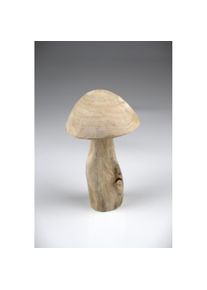 AM Design Objet d&eacute;coratif &raquo;Dekofigur aus Holz&laquo; lot de 2, LxH : 12x20 cm