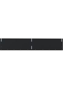 FORTE, FORTE Wandboard &raquo;Kaszimiro&laquo;, waterford eiche, schwarz, Holzwerkstoff, B/H/T: 160 cm x 29,6 cm x 21,9 cm
