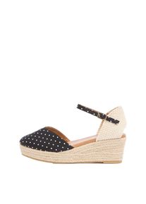 Lipsy Espadrilles Damen Gr&ouml;&szlig;e 37 creme / schwarz / wei&szlig; Sommerschuhe