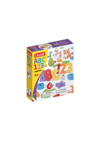 Quercetti, Magnet &raquo;ABC & 123&laquo;, mehrfarbig, Kunststoff