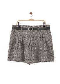 Trendyol Curve Hosenrock Damen Gr&ouml;&szlig;e 46 anthrazit / graphit / wei&szlig;