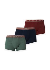 Emporio Armani Trunks Herren Gr&ouml;&szlig;e M navy / tanne / dunkelrot