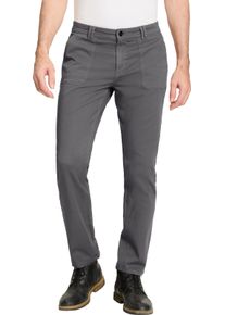 Marco Donati Herren Hose in Twill-Qualit&auml;t, enzymgewaschen anthrazit