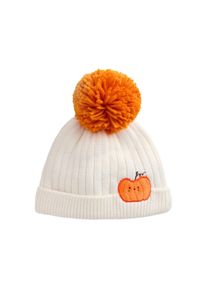 next Bonnet Filles orange fonc&eacute; / blanc taille 47