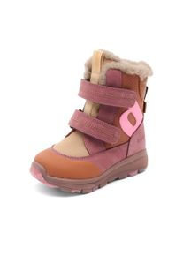 bisgaard Stiefel 'Spencer Tex' Jungen Gr&ouml;&szlig;e 34 beige / mandarine / rosa / pitaya