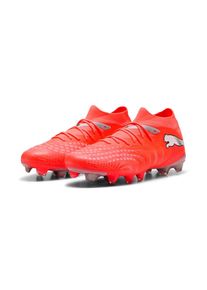 Puma, Unisex, Puma Fussballschuh &raquo;FUTURE 9 MATCH FGAG WNS&laquo; f&uuml;r Rasen- und Kunstrasenpl&auml;tze, mit kn&ouml;chelhoher Konstruktion, glowing rot, Puma wei&szlig;, 