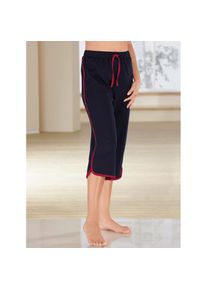 Jelmoli Unisex, Caprihose, marine, 42, Normalgr&ouml;ssen, modische Kontrast-Paspeln
