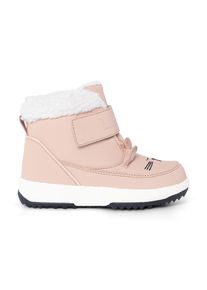 Liewood Snowboots 'Barley Cat' Jungen Gr&ouml;&szlig;e 29 rosa / schwarz / wei&szlig;