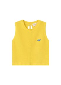 Another Cotton Lab Strickweste Damen Gr&ouml;&szlig;e XL gelb