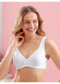w&auml;schepur Witt Damen Entlastungs-BH mit B&uuml;gel f&uuml;r grosse Gr&ouml;ssen, wei&szlig;, Gr&ouml;&szlig;e 90D, 82% Polyamid, 18% Elasthan